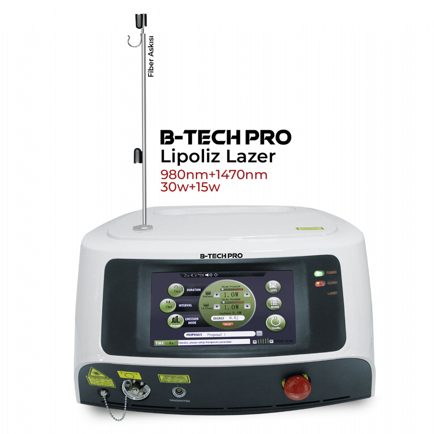 980nm+1470nm Lipoliz Lazer